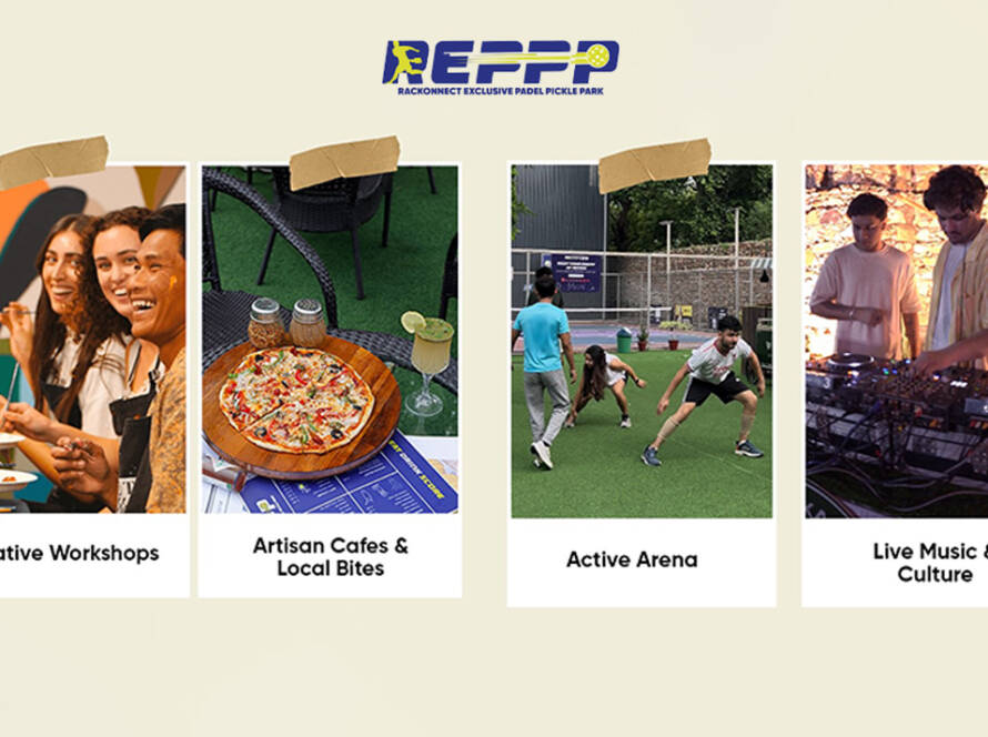Activities at REPPP with sports, food, music and community fun